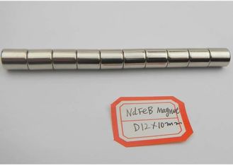 China Dauerhafte Magneten Rod D12*10mm NdFeB des Magnet-N42 für Sensor und Beschaffenheits-Motor fournisseur