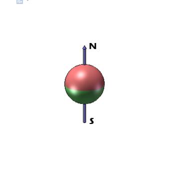 kundengebundene Nickel überzogene Neodym-Ball-Magneten 3/8" Durchmesser axial magnetisiert