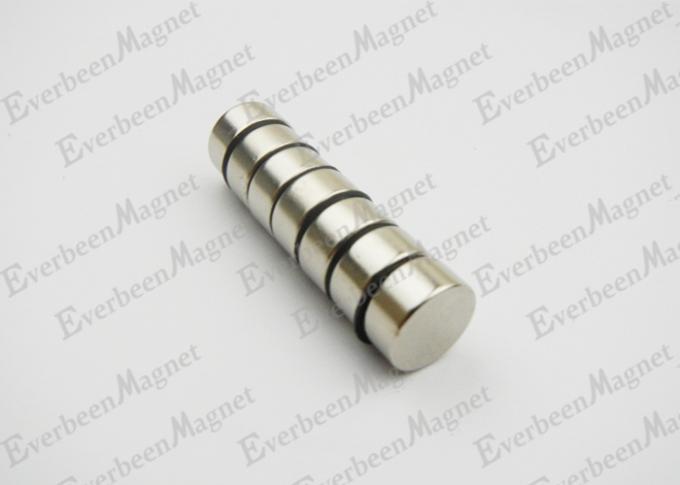 Starke Disketten-dauerhafter Neodym-Magnet-Durchmesser 15 Millimeter * 7 Millimeter Stärke-Silber-Farbe