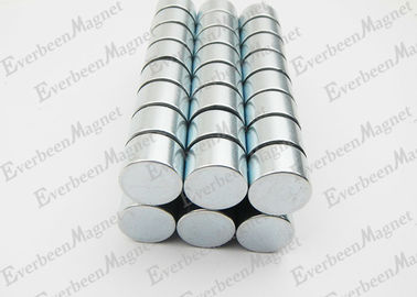 China Starker Neodym-Magnet-Durchmesser 15 Millimeter * 10 Millimeter Stärke-Zink beschichteten für Halter distributeur